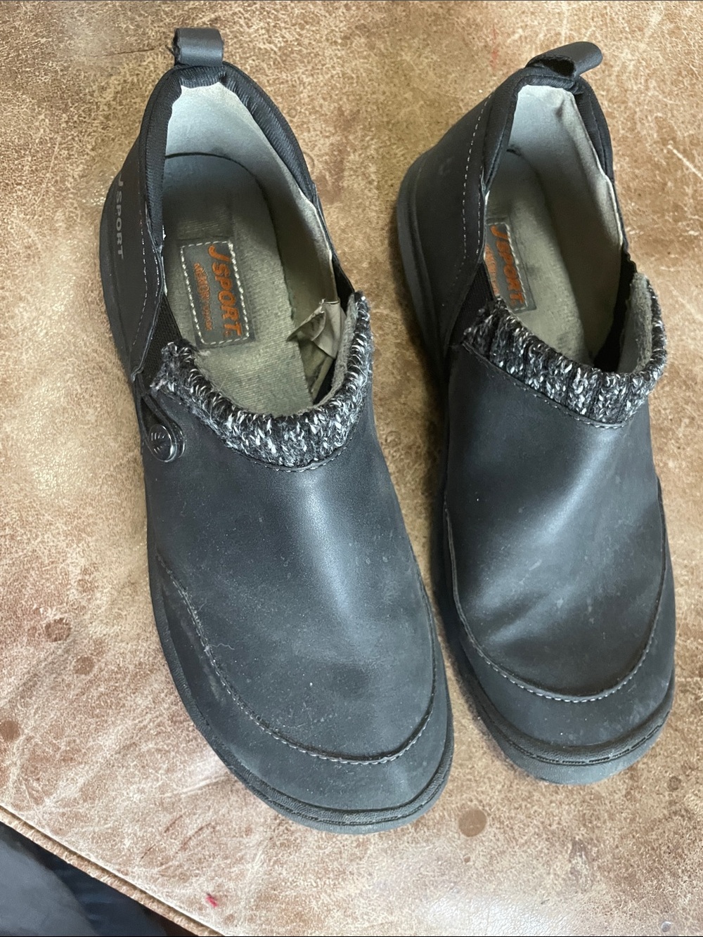 J Sport Women's Black Ankle Boots. Good Condition. Size 7M.